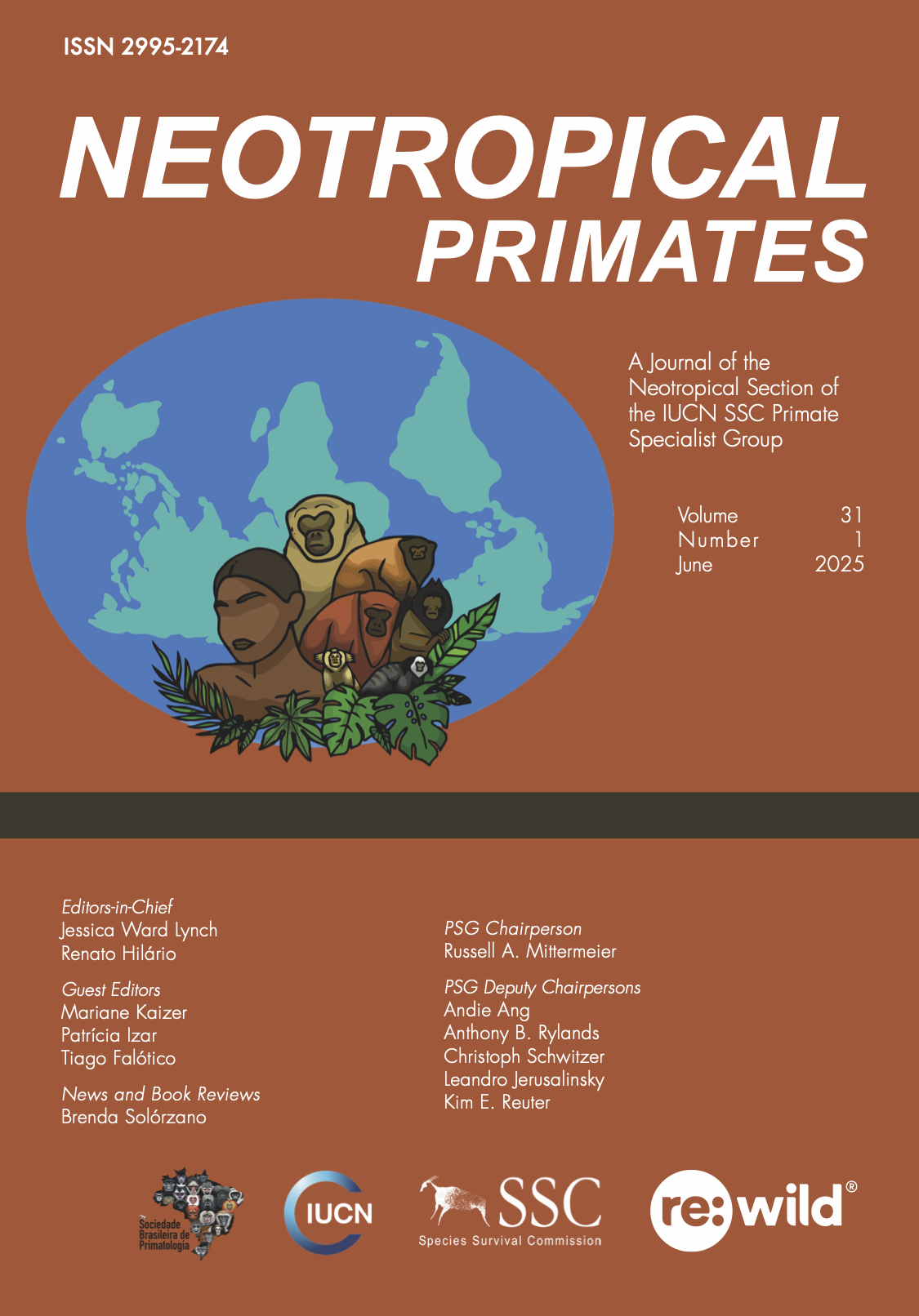 					View Vol. 31 No. 1 (2025): Special Issue - XX Brazilian Primatological Congress
				